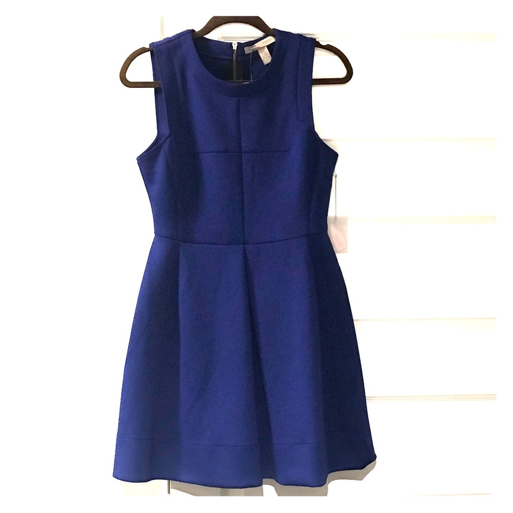 NWT Cobalt Blue A-Line Forever 21 Dress - Size M